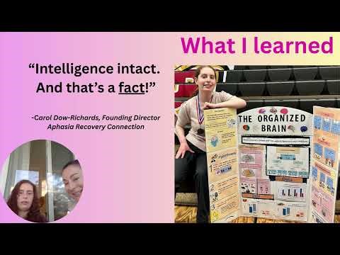 Marina Ganetsky - Personal Aphasia Story - Speaking Out 2025