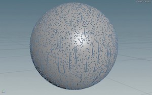 houdini sliding water drops R&D