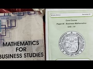 Business mathematics semester 4 linear programming