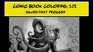 Comic Book Coloring 101: Values first
