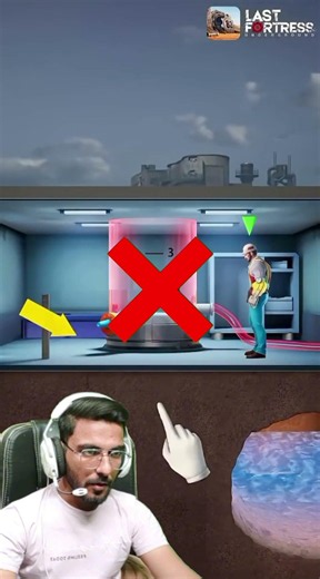 Last Fortress: Zombies vs Hazmat Suits zombie Games #lastfortress #viralshort #shorts