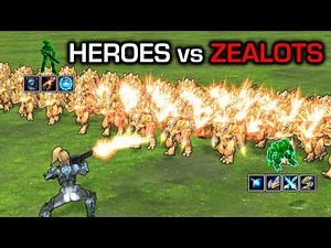 Can any of these heroes defeat 100 Zealots?
