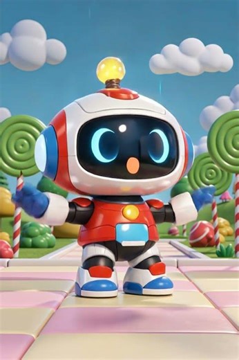 Robo Learns to Smile! | Educational Cartoons