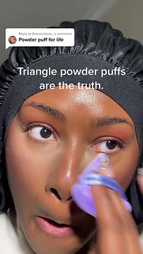 Triangle Powder Puff Makeup Tutorial | Build Her Beauty PR Package Unboxing