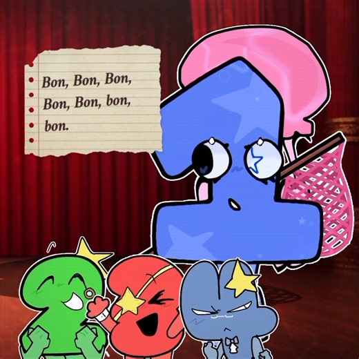 Bon, Bon, Bon..🪼⭐⭐⭐|| ft: #one #two #three #four #bfb #alightmotion #bfdi #tpot #animationmeme #fypシ