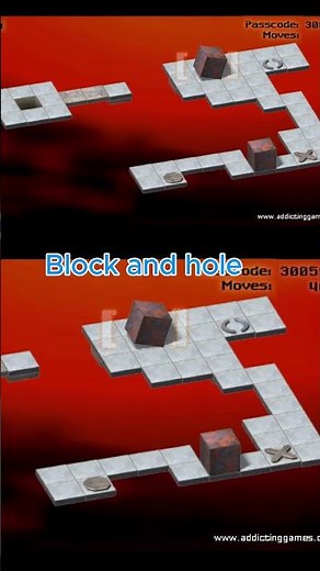 Bloxorz Level 10 Walkthrough 🧩 Nostalgia Hit! #shortsgaming
