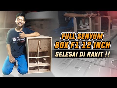 Part by Part, Found the Right Fit! Assembling the F1 12-Inch Speaker Box Has Never Been This Easy 😍
