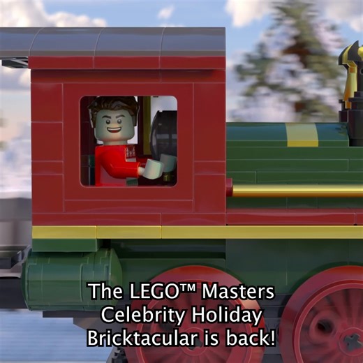 Ho-ho-ho! It's time for a #LEGOMastersFOX holiday special! Watch the Celebrity Holiday Bricktacular tonight on FOX! | LEGO Masters