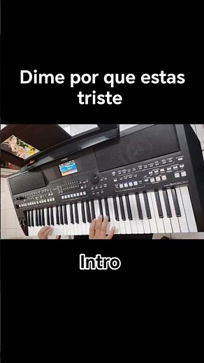 Dime por que estas triste @pedro Chavez #piano #tutorial #musicacristiana #teclado #Diosteama