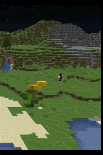 How to build a flower in Minecraft