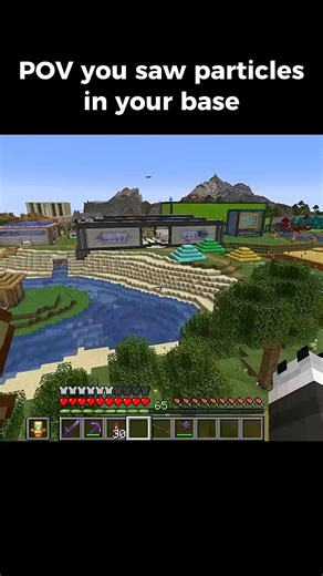 Never trusting particles #minecraft #virals | the WORLD of CRAFT