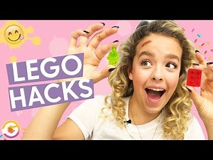 LEGO Hacks! Making Gummy LEGO & LEGO Lamp | GoldieBlox STEM toys