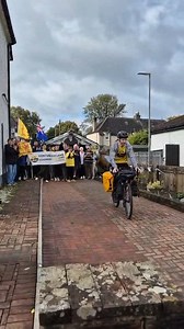 🚴Clydebank ➡️ Australia This is the moment Connor McElwaine left Clydebank on an 18,000km mega-trip to Australia. In aid of Venture Scotland, Connor will cycle across 20 countries in an 'adventure of a lifetime', which he aims to do in 18 months. Full story, link in comments. | Clydebank Post