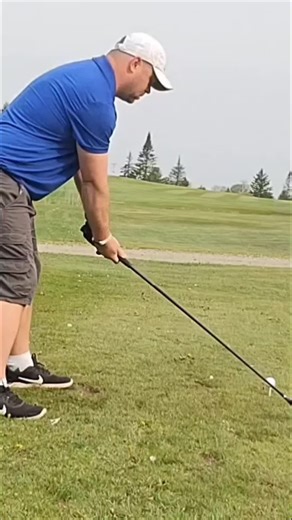 Beginning Golf Swing VS Current Golf Swing #golfswing #golftiktok #randygibsongolf