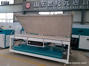 [Hot Item] Byt Chip Color Artificial Marble Stone Slabs Membrane Vacuum Press Machine for Wall Panel Tile Acrylic Solid Surface