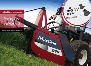 2.5K views · 35 reactions | GET MORE with MacDon Performance Parts! All our Rotary Disc Service Kits contain the high-wear rotary disc replacement parts you need for your MacDon in one single package. Check out our Parts Guide to find the kit that suits you most: https://bit.ly/MacDon-PartsGuide-2024 | MacDon Industries Ltd. | Facebook