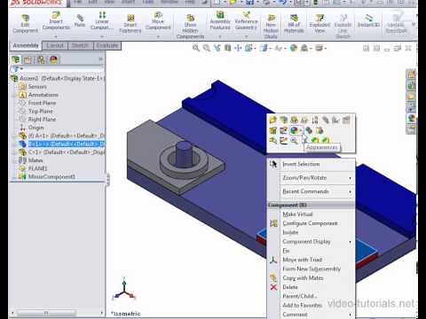 SolidWorks 2013 Assembly - How to mirror components in your assembly