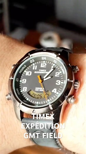 Magnificent TIMEX EXPEDITION GMT FIELD #watch #luxury #vintage #timexwatches #army
