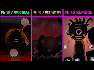 Sprunki Phase 10: Original vs Definitive vs Remade (Full Transformation Comparison)