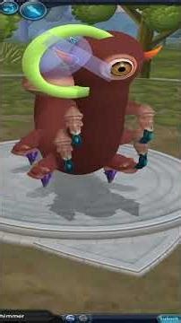 Creating minor Shhimmer From My Singing Monsters In SPORE #mysingingmonsters #spore #fun #msm