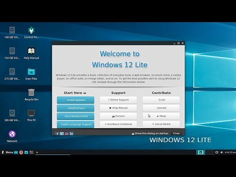 Installing Windows 12 Lite the best operating system today.