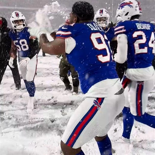1.5M views · 47K reactions | 100% chance of a snowball fight breaking out.  #GoBills | #BillsMafia | Buffalo Bills | Facebook
