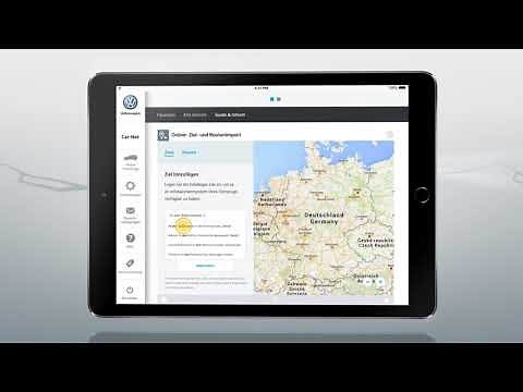 Volkswagen Car-Net Guide & Inform: Online Ziel und Routenimport