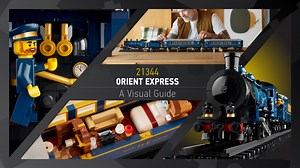 LEGO Ideas 21344 Orient Express visual tour and gallery