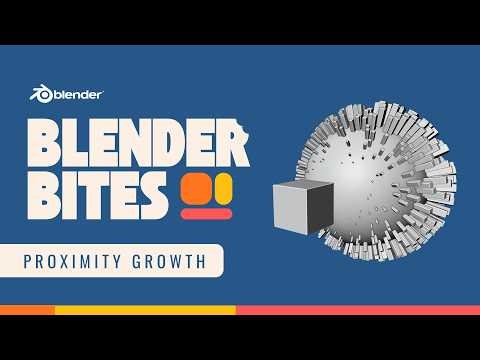 Blender Proximity Effect Tutorial (Geometry Growth with Geometry Nodes)