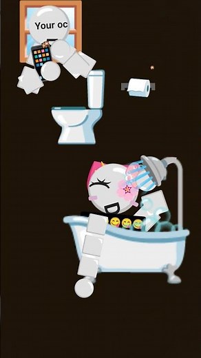 #shower #emojicat #close your eyes, control your oc