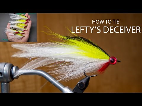 How to tie Lefty's Deceiver (variant) | Fly Tying