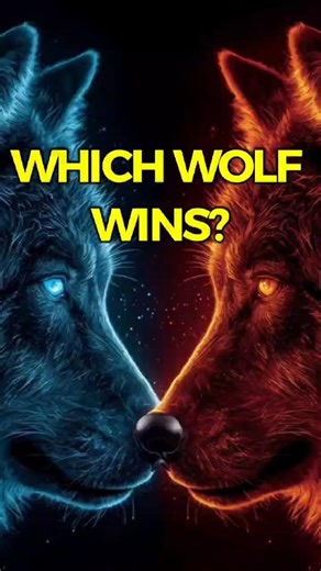 Which Wolf Wins? The One You Feed.