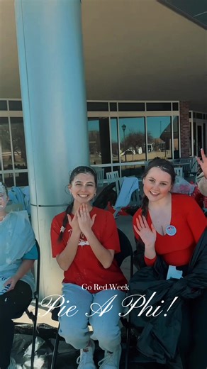So grateful for everyone who went red with us this week! Thank you for supporting us and women’s heart health!❤️#aphi #goredweek #womenshearthealthawareness #alphaphi