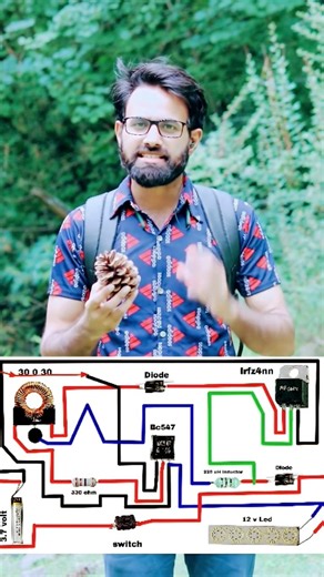 DIY High Power LED Driver Circuit Using Transistor and #audioamplifier #diyelectronics