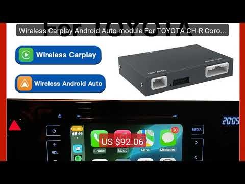 Wireless Carplay Android Auto module For TOYOTA CH-R Corolla Camry... — Best Deal 2026 | Shop Now!