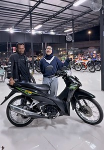 Perjalanan jauh terbayar lunas. Dari Kuansing langsung bawa pulang Revo idaman. 🔥 @KJM Pekanbaru @KJM_RantauPrapat @KJM BAGAN BATU @KJM VARIASI #fyp #kjmpekanbaru #honda #revo #revofit