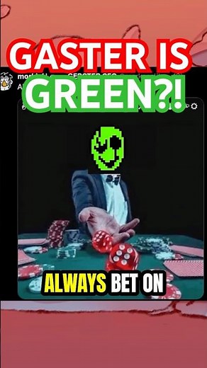 GASTER is Related To GREEN Theory?! #DELTARUNE