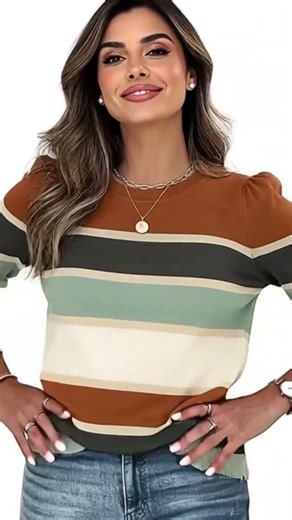 Women's Soft Knit Button Cuff Sweater Unboxing & Try-On | Dressy Casual Fall/Winter 2026 Pullover