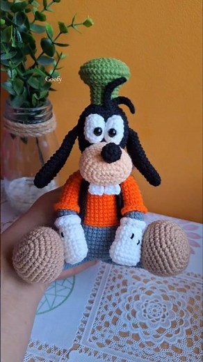 Goofy crochet amigurumi #hechoamano #goofy #amigurumilovers #pattern #amigurumi #crochetlove #cute