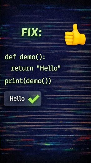 Python printed NOTHING 😱Why did this return None? Did you know this Python rule?😳Comment YES or NO 👇