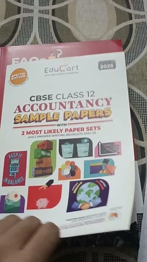 Educart class-12 accountancy sample paper review