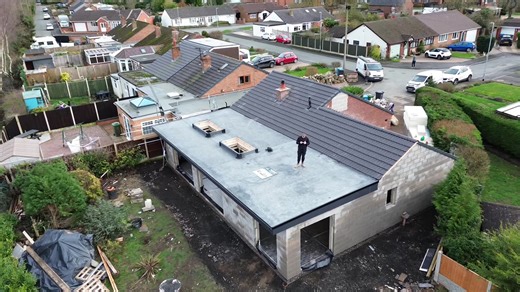 Our latest project — a huge bungalow extension and one I’m seriously proud of. 💪 Still plenty to do, but the progress so far has been incredible. Big vision coming to life, step by step.🔥🧱🙌🏼 #extensions #renovation #brick #transformation