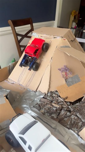 The crawler course is finally done #rccar #offroad