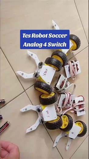 Tes Robot soccer Analog #Robot #soccer #fyp #viral #trending #video #tiktok #fypシ #fypシ゚viralシfypシ゚