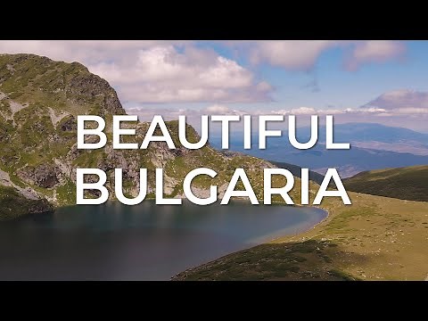 Beautiful Bulgaria - Bulgarian mountains and seaside from above