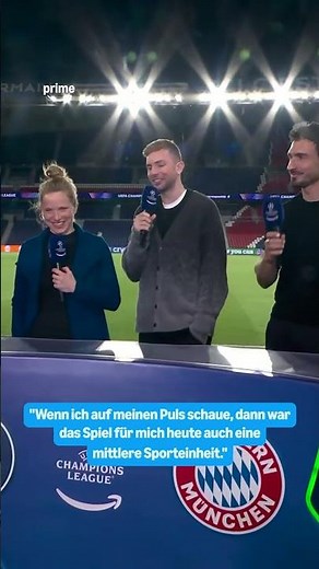 So, for the admin, that was a very extensive workout 😅👀 #UCL #PrimeVideo
