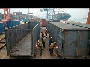 Why This Steel Box Costs Only $0.30 to Ship: Inside the Container Factory