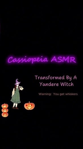 F4A "Yandere Witch Wants To Make You Their Familiar" Fantasy ASMR RP Halloween Cat Transformation