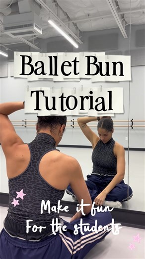 Begginer-friendly ballet bun tutorial for anyone who needs a little guidance 🩰✨ #balletbun #hairtutorial #dancelife