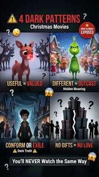4 Dark Patterns Hidden in Animated Christmas Movies (They Brainwashed Us as Kids)